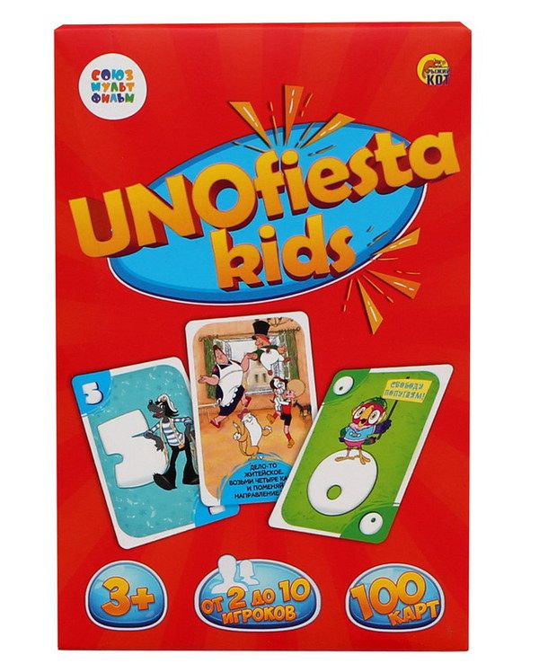 Рыжий кот ИН-5043 Настольная игра. УНИОФИЕСТА КИДС (UNOfiesta kids) Союзмультфильм Рыжий кот ИН-5043 Настольная игра. УНИОФИЕСТА КИДС (UNOfiesta kids) Союзмультфильм