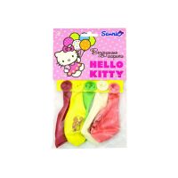 Веселая затея 1111-0381 Набор шаров Hello Kitty, 30 см, 5 шт.