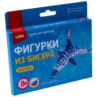 LORI Бис-085 Набор для творчества LORI Фигурки из бисера "Дельфин"