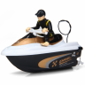 Junfa Toys HQ2011-11 Лодка мини р/у