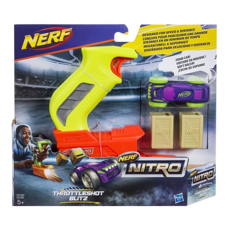 Hasbro C0783 Nerf Nitro Бластер с пусковым устройством, с ящиками