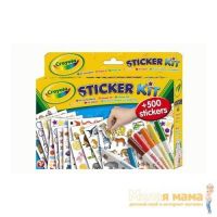 Crayola 5450 Набор стикеров + фломастеры