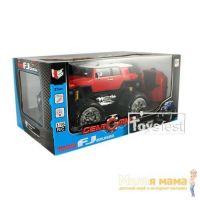 KidzTech 85033 Радиоуправляемый автомобиль Toyota FJ Cruiser с большими колесами, 1:16, красный