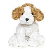 Мягкая игрушка Teddykompaniet собачка, 33 см, бело-коричневая