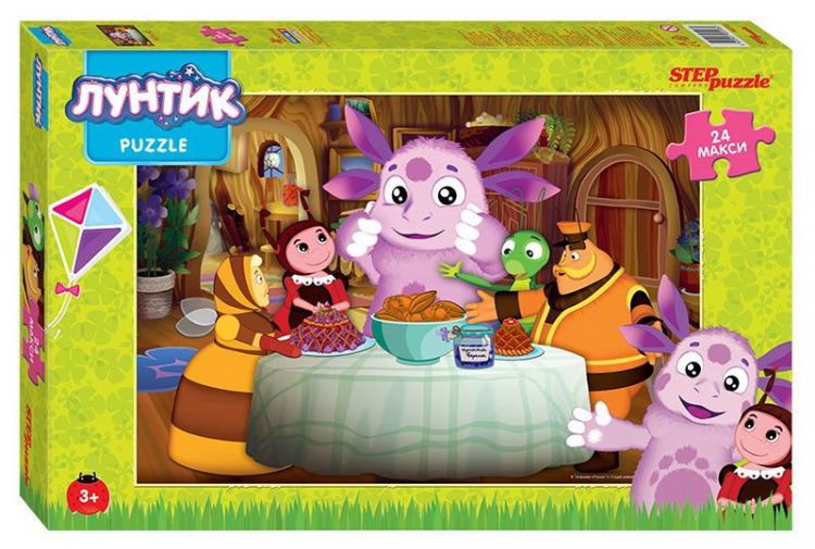 СТЕП ПАЗЛ 90018 Пазл STEP puzzle MAXI Лунтик Мельница 24 элемента СТЕП ПАЗЛ 90018 Пазл STEP puzzle MAXI Лунтик Мельница 24 элемента