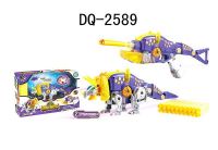 Китай SB376 Dinobots 2в1 робот-бластер, фиолетовый, 50х32х15 см