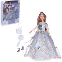 ABtoys (АБтойс) PT-01608 Кукла ABtoys "Рождественский бал" в длинном платье, светлые волосы 30см