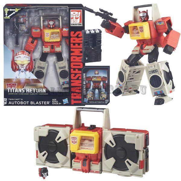 Hasbro B5613 Transformers Робот-трансформер Бластер, Класс Лидер