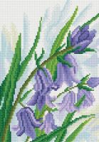 Картина мозаичная на подрамнике. Колокольчик 30*20 см