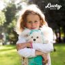 Orange Toys LD017 Lucky Doggy Мягкая игрушка Собачка Lucky Mimi: Фитнес, 25 см