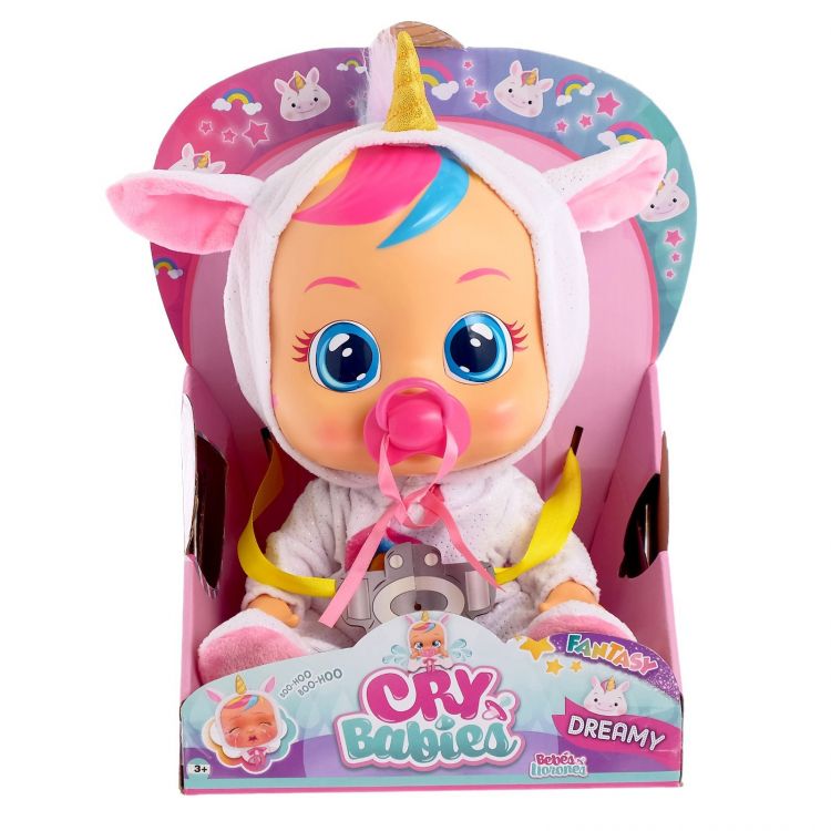IMC Toys 99180 Пупс Crybabies S3 - Плачущий младенец, Серия Fantasy, Dreamy