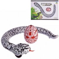 Junfa 9909A-D/B белая Игрушка Junfa Интерактивные насекомые и пресмыкающиеся Змея белая на ИК управлении