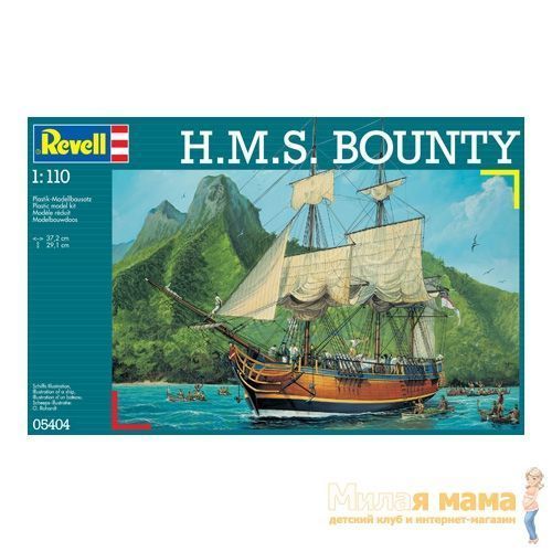 Revell 05404 Сборная модель Парусник H.M.S. "Bounty"