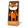 Maxitoys MT-TS072019-6-22 Мягкая игрушка Гнутики Лис Рыжик, 22 см
