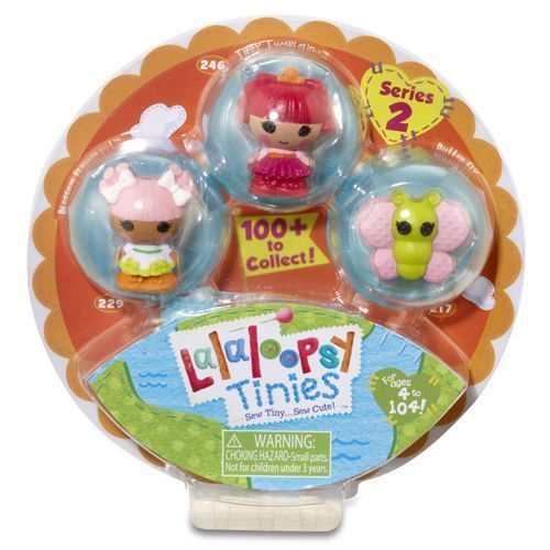 Куклы Lalaloopsy Tinies 531654 Набор Цветочная фея, Дюймовочка и питомец-бабочка