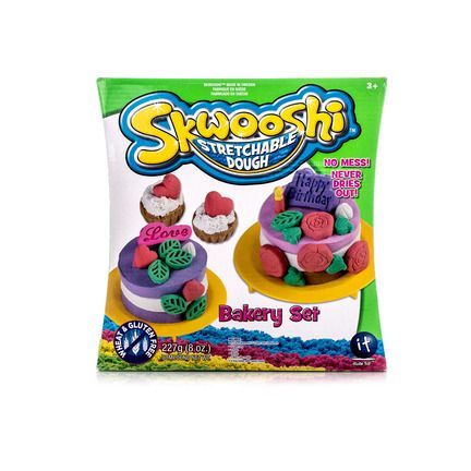 Irwin Toy S30022 Набор для творчества Skwooshi "Выпечка" - масса для лепки и аксессуары