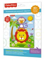 ORIGAMI 03182-no Аппликация. Fisher Price "Друзья", EVA, в пакете 25*17.5см.