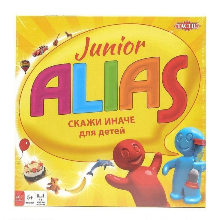 Tactic Games 53366 Alias Junior Настольная игра Скажи Иначе для детей 2