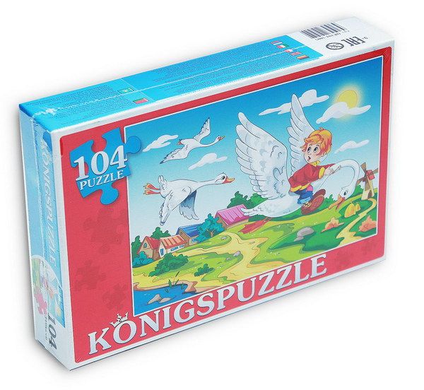 Konigspuzzle ПК104-5805 Пазл Гуси-лебеди, 104 элемента
