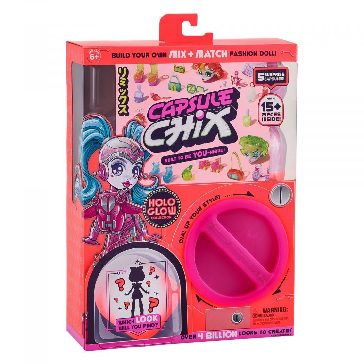 Moose 59205 Кукла Capsule Chix «Сияние Holo Glow»