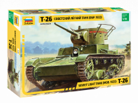 Звезда 3538 Сборная модель Советский легкий танк Т-26 (обр. 1933 г.), 1:35