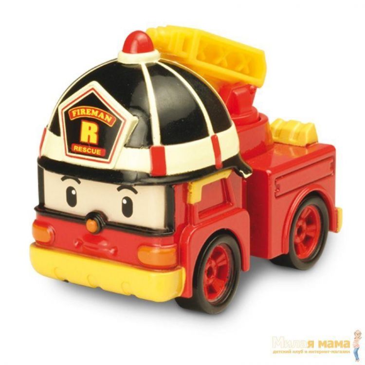 Robocar POLI 83161 Рой металлическая машинка 6см