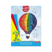 ErichKrause 50565 ArtBerry Бумага цветная двусторонняя в папке, А4, 16 листов, 8 цветов