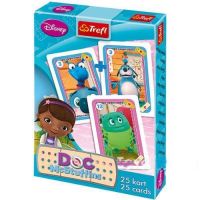 Trefl 08444 Карточная игра "Акулина. Доктор Плюшева", 25 карт