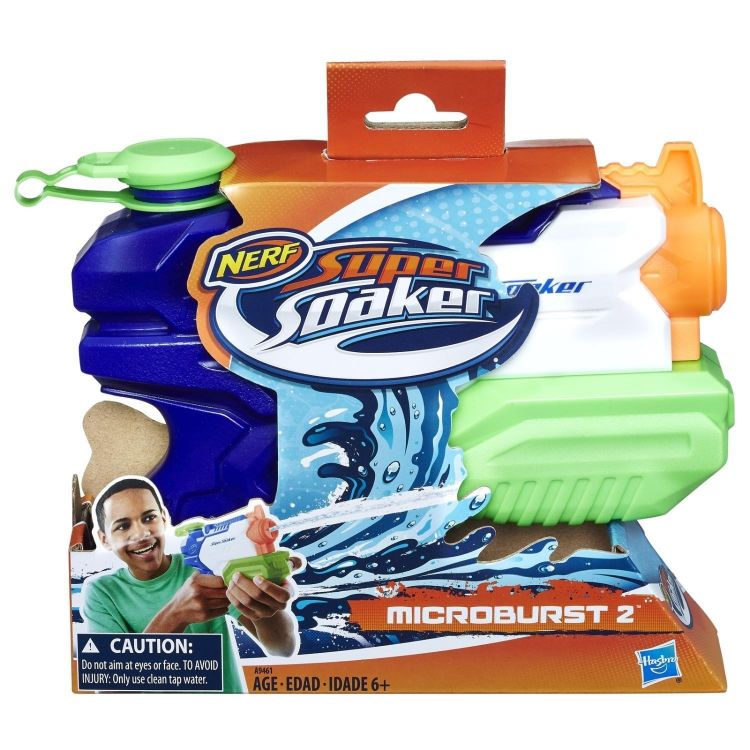 Hasbro A9461 Nerf Водный бластер Нерф Супер Сокер Микробёрст 2