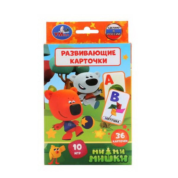 УМка 4690590114308 Карточки развивающие "Умка" Мимимишки. (36 карточек) УМка 4690590114308 Карточки развивающие "Умка" Мимимишки. (36 карточек)