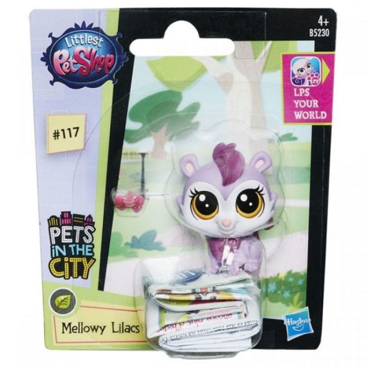 Hasbro B5230 Зверюшка LPS Mellowy Lilacs (#117)