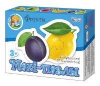 Десятое королевство 02645ДК Пазлы-maxi "Фрукты", 15 элементов