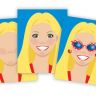 Melissa&Doug 4195м Набор стикеров "Лица"