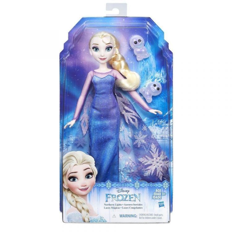 Hasbro B9201 Кукла Принцесса Дисней Холодное сердце Северное сияние, Эльза, 28 см