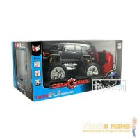 KidzTech 85033 Радиоуправляемый автомобиль Toyota FJ Cruiser с большими колесами, 1:16, черный