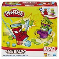Play-Doh B0744 Пластилин Герои Марвел Человек-Паук и Зеленый Гоблин
