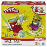 Play-Doh B0744 Пластилин Герои Марвел Человек-Паук и Зеленый Гоблин