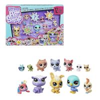 Hasbro E5161 LPS S3 Набор из 12 коллекционных питомцев "Счастливые Петы"