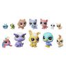 Hasbro E5161 LPS S3 Набор из 12 коллекционных питомцев "Счастливые Петы"