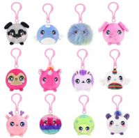 Beverly Hills Teddy Bear Co. SQS00710 Squeezamals (Скуизамалс) S2, фигурки животных с карабином, 6,5 см