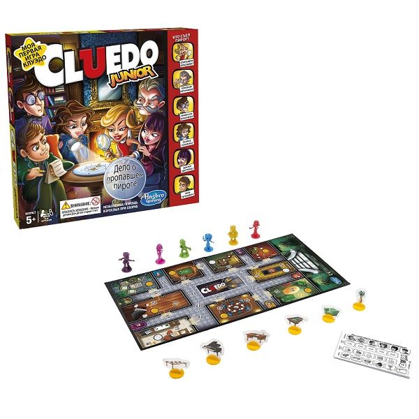 Hasbro C1293 Моя первая игра Клуэдо
