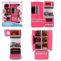 ABtoys (АБтойс) PT-01396 Кухонный гарнитур ABtoys Помогаю Маме в наборе с аксессуарами, 2 секции, на батарейках