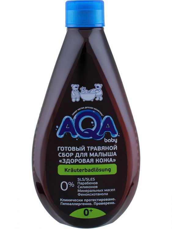 AQA baby 02014204 Травяной сбор для малыша AQA baby Здоровая кожа 500 мл