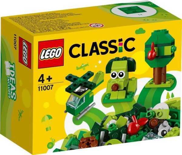 LEGO (Лего) 11007-L Конструктор LEGO CLASSIC Зелёный набор для конструирования LEGO (Лего) 11007-L Конструктор LEGO CLASSIC Зелёный набор для конструирования