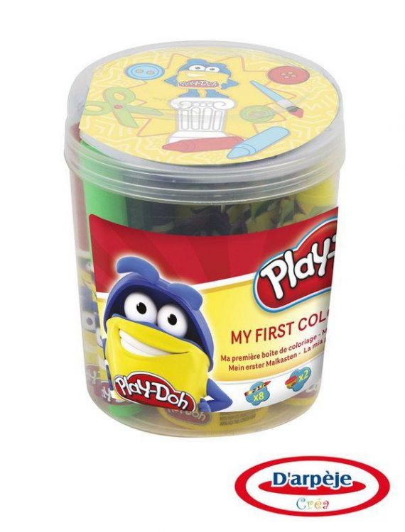 Hasbro CPDO009 Набор Play doh "Первая раскраска", D`arpeje Toys`n`fun