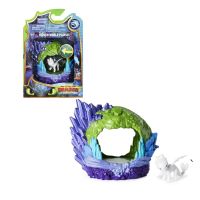 Spin Master 66624 Dragons 3 Дракон в пещере с УФ-подсветкой, Дневная фурия