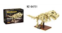 Junfa WZ-B4751 Конструктор Junfa Linoos Дино музей, скелет Тираннозавра, 179 детали.
