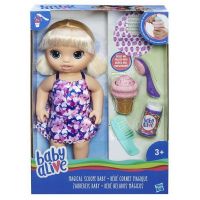 Hasbro C1090 Кукла Baby Alive Малышка с мороженным, 30 см