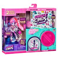 Moose 59209 Игровой набор Capsule Chix 59209 «МегаБлеск», 2 куклы