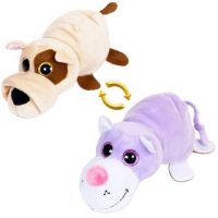 AB toys M5003 Мягкая игрушка Перевертыши Котопёс, 16 см